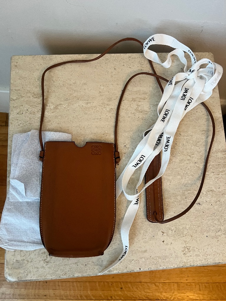 Loewe - Brown Calfskin Gate Pocket Bag - Guc